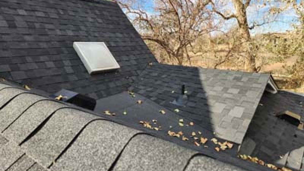 Roof replacement by Custom that was covered by an insurance claim