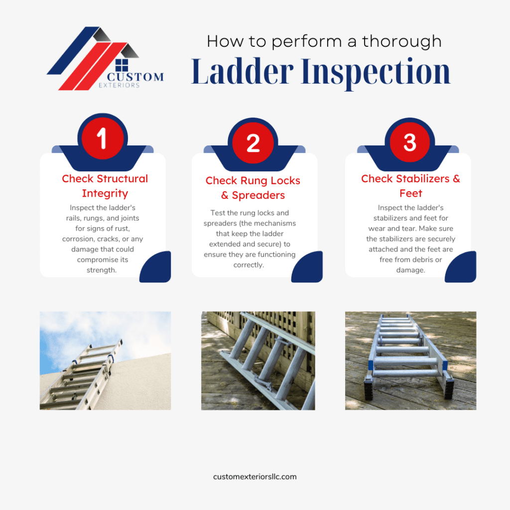 How to inspect a ladder for safety