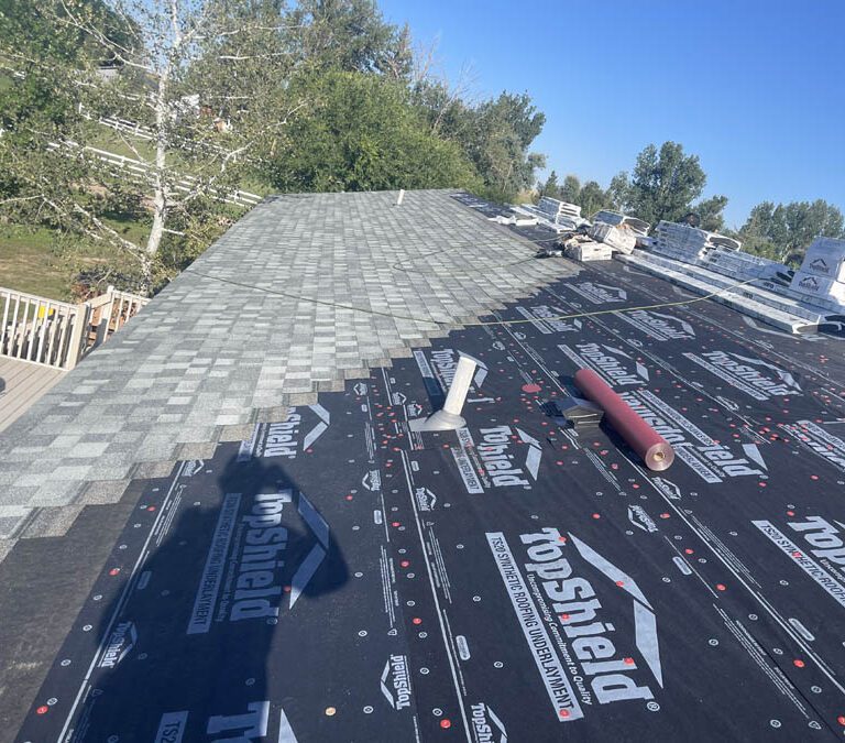 Residential roof replacement