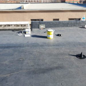 Flat roof replacement in Boulder