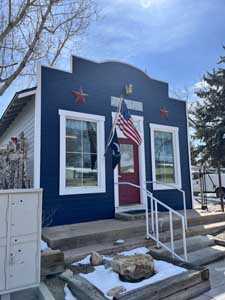 Commercial window replacement at the Severance Colorado Post Office