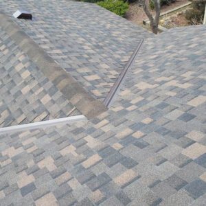 Asphalt shingle roof replacement in Greeley due to hail damage