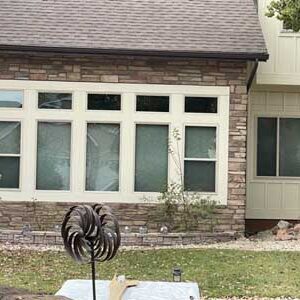 Vinyl window replacement in Colorado completed by Custom Exteriors