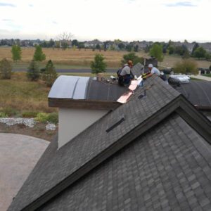 Specialty metal roof replacement in Windsor by Custom Exteriors