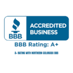 Photo representing the fact that Custom Exteriors has an A+ rating with the local Northern Colorado Better Business Bureau