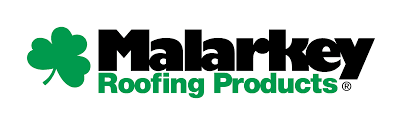 Malarkey shingle logo representing Custom Exteriors as a installer for Malarkey shingles