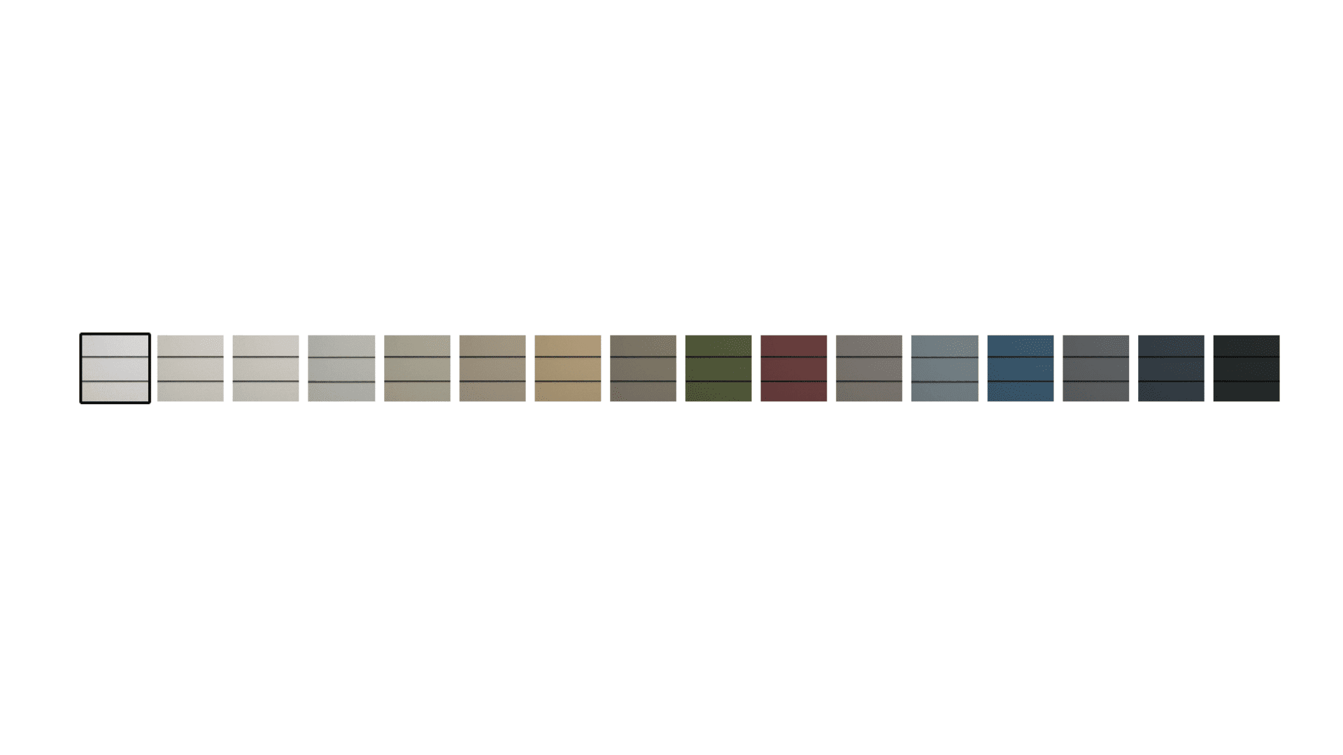 LP SmartSide ExpertFinish color palette