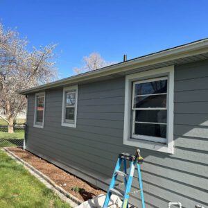 LP SmartSide siding replacement installed by Custom Exteriors