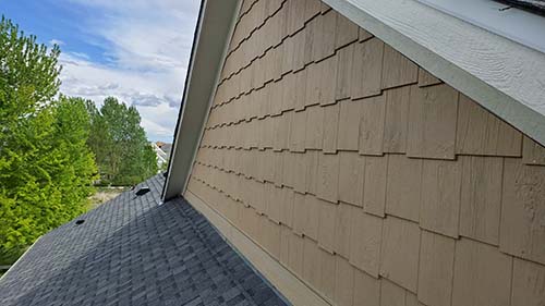 Siding replacement by Custom Exteriors