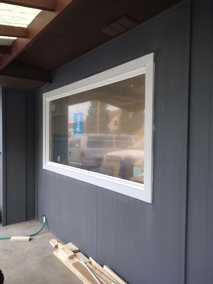 Residential window replacement by Custom Exteriors, a Colorado Springs window replacement company