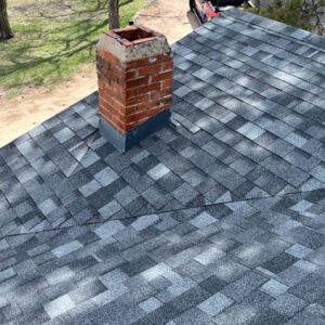 Residential roofing completed by Greeley roofing company, Custom Exteriors