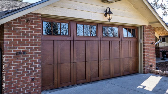 Wood accents and doors