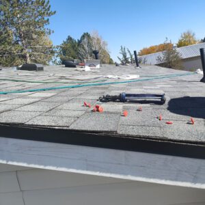 Asphalt roof replacement by local, Longmont roofing contractor, Custom Exteriors