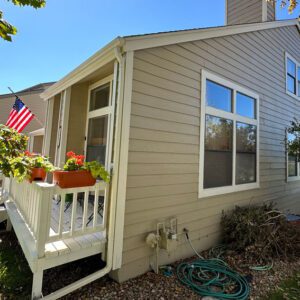 Window installation by Custom Exteriors