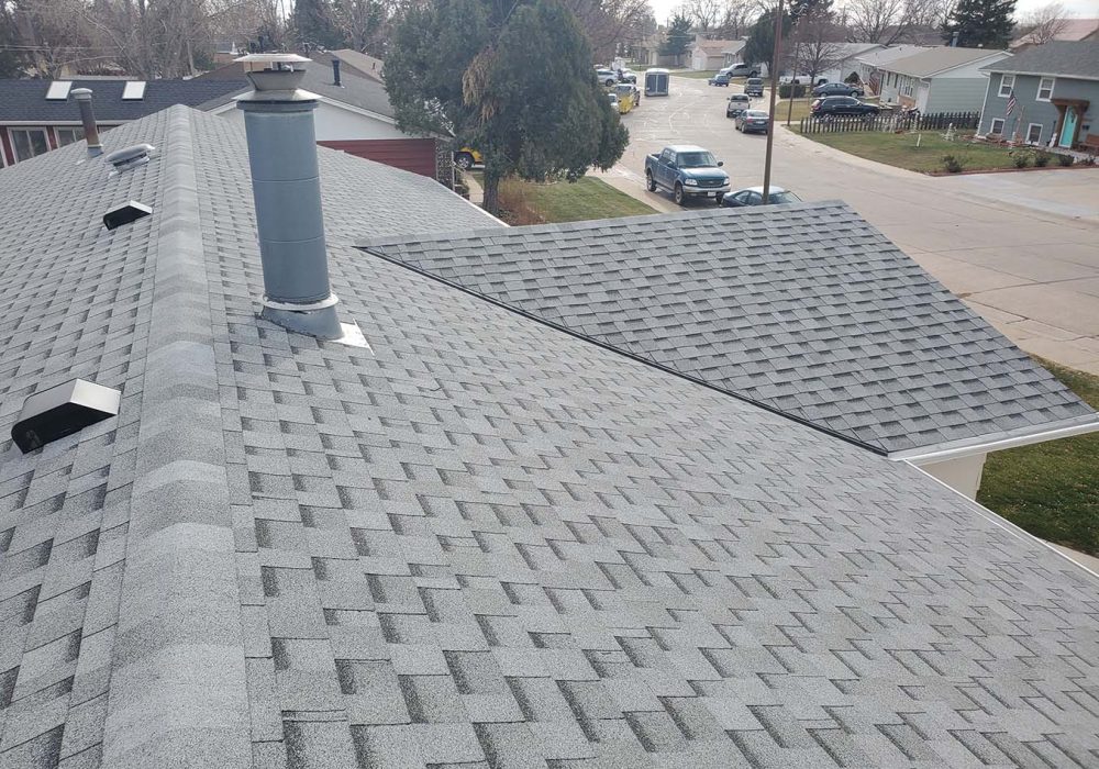 Class 4 asphalt shingle residential roof replacement by Custom Exteriors